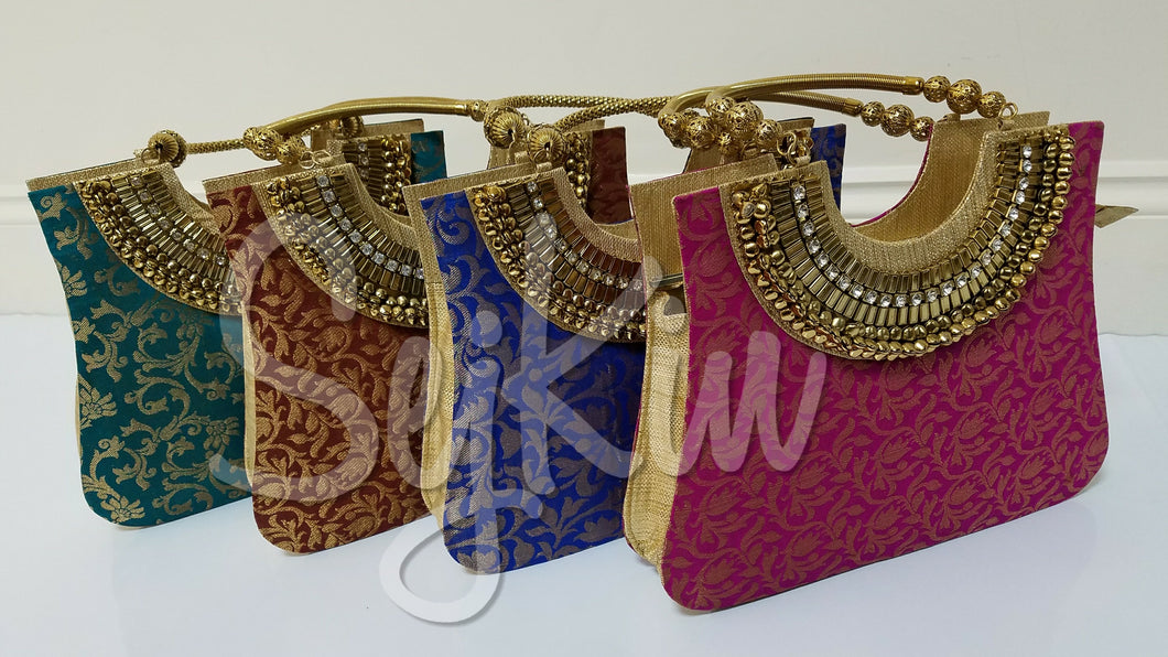 Brocade big handbags