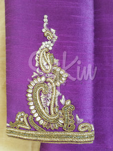 Purple Sherwani