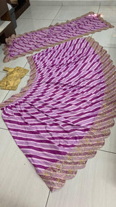 Shades of purple Lehenga