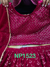 Niks collection - cherry readymade Lehenga