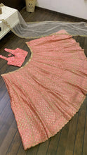 Manish Malhotra inspired Lehenga - Lush Pink Teardrop Lehenga