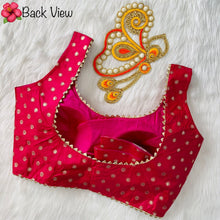 Bollywood jacquard blouse