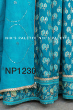 Maslin silk anarkali gown readymade