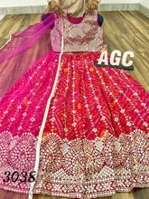 AGC collection - bandhani readymade Lehenga (also plus sizes)