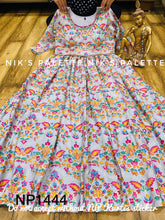 NIKS collection - maslin silk anarkali