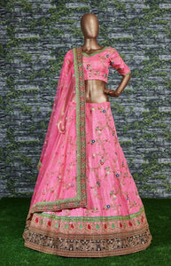 Little birdie pink Lehenga