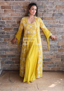 Haldi special - pants and jacket