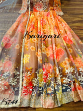 Karigari collection: floral anarkali