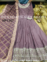 NIKS collection - dola silk anarkali