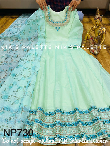 Niks collection: anarkali also plus size