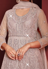 Safeena vol 3 - dusty pink anarkali