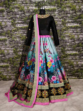 Sabyasachi inspired- Blue rose galore Lehenga