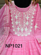 Niks collection: baby pink anarkali