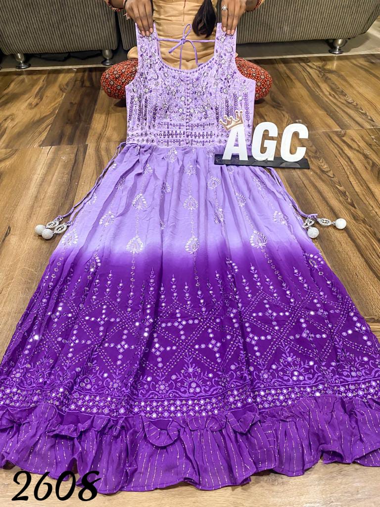 AGC collection - purple Nayra cut style