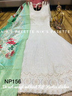 Niks collection: sequinned anarkali