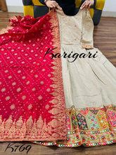 Karigari collection: stone silk anarkali
