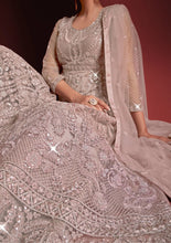 Safeena vol 3 - dusty pink anarkali