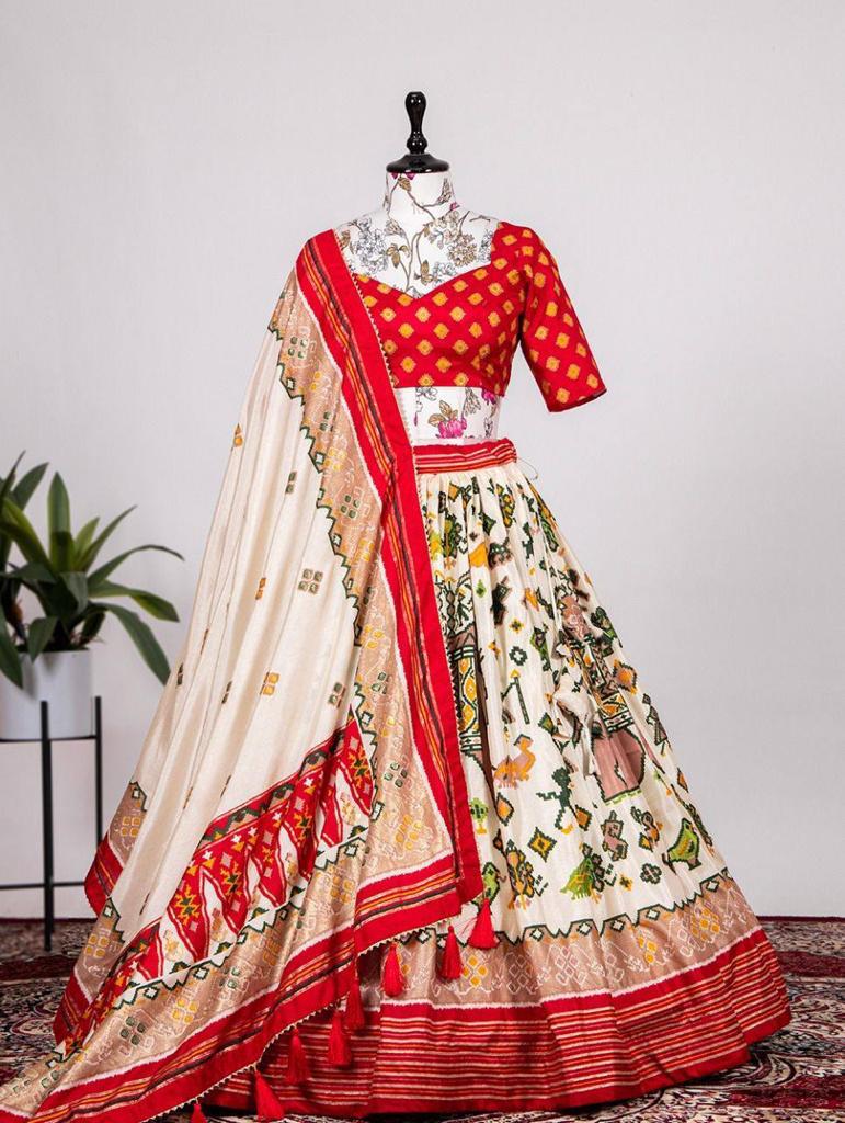 Patola print Lehenga