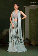 Readymade Lehenga saree - wear dupatta 3 ways