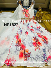 Niks collection: floral anarkali