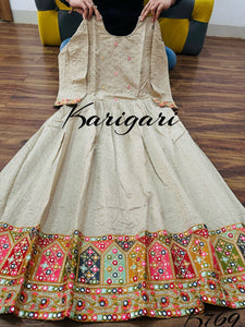 Karigari collection: stone silk anarkali