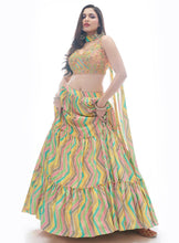Kansi readymade collection - multi coloured Lehenga
