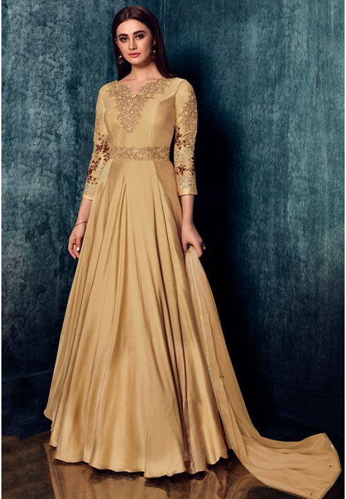 Barfi collection - Gold gown