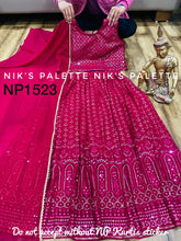 Niks collection - cherry readymade Lehenga