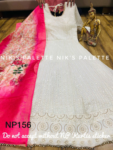 Niks collection: sequinned anarkali