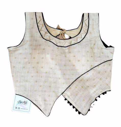 Gold with black bidding