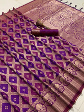 Two toned Kasturi silk saree