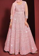 Safeena vol 3 - pink anarkali