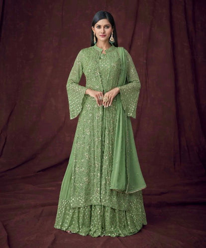 Lehenga with jacket available in colours