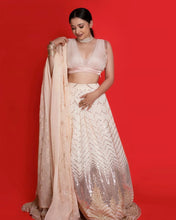 Ballet partywear sequins Lehenga
