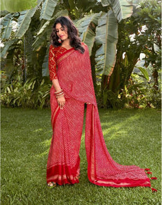 Bandhej and leheriya saree vol 2