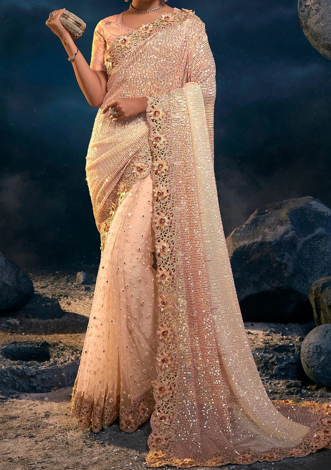 Swarovski vol 2 saree collection