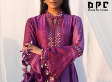 Hand tie dyed kurti set with dhoti