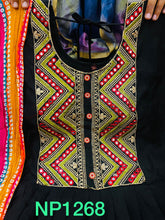 Niks collection: chanderi silk anarkali