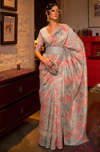 Kaazi silk floral saree