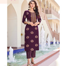 Deeva collection - Simple and classy kurti with pants