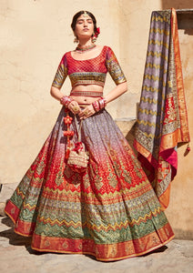 Rianna collection of Gorgeous silk lehengas