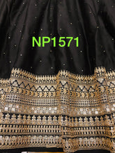 Niks collection - Sabyasachi style, black anarkali also plus size