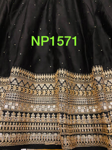 Niks collection - Sabyasachi style, black anarkali also plus size