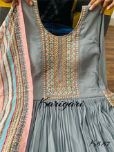 Karigari collection: grey anarkali