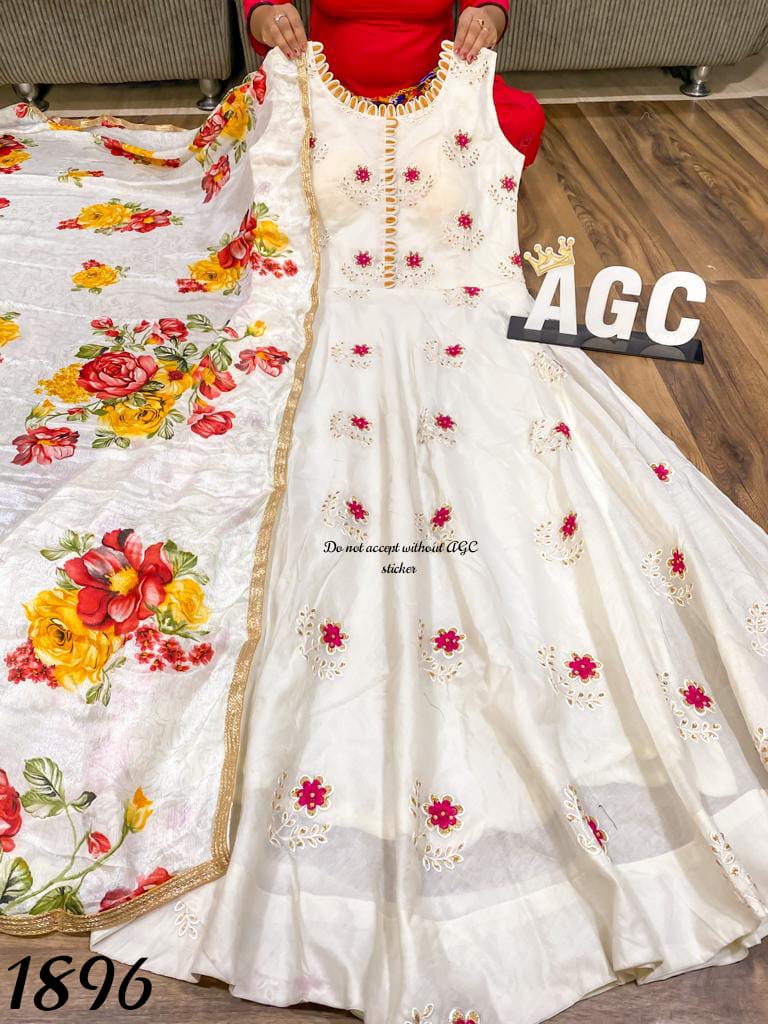 AGC collection- floral bliss anarkali
