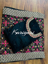 Karigari collection: black embellished anarkali