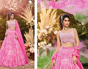 Boutique collection - Pink pearl Lehenga