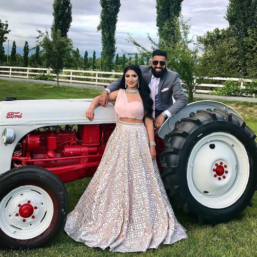 Pretty in pink sweetheart Lehenga