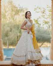 Manish Malhotra inspired white Lehenga