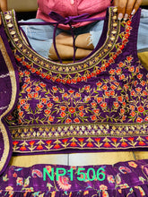 Niks collection - Kalamkari purple Lehenga readymade